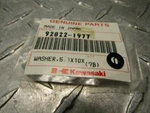 Kawasaki Various Models 5.1X10X1.2MM Washer 92022-1977 New Oem. Fixed Price $24.99.
