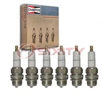 6 Pc Champion Industrial Spark Plugs For 1925-1927 Pierce-arrow Model 80 Fg. Fixed Price $65.47.