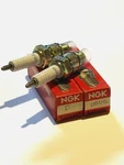 New Ngk Hgp Spark Plugs 98066-54716 (qty. 2) DR4HS Fits Honda BF6 Outboard. Fixed Price $9.99.