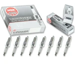 Pcs Ngk V-power Spark Plugs For 1996-2000 Gmc K2500 5.7L 5.0L 7.4L V8 Hj. Fixed Price $33.59.