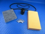 Maserati Granturismo Quattroporte Belt Filter Spark Plugs Service Kit #9125. Fixed Price $400.00.