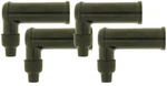 Ngk Set Of 4 Spark Plug Cap Connectors Black 6667 /L05EA 90 Elbow. Fixed Price $22.95.