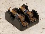 Bussmann 4-POSITION 30A 250V Block For 13/32X1-1/2, FRN-R-1 6/10 Fuses. Fixed Price $19.99.
