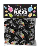 Little Genie Bag Of F*cks Have To Give 25 Adult Party Supplies, New. Fixed Price $18.78.