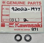 Nos Kawasaki Various Years / Models 5.1X10X1.2MM Washer Parts Oem 92022-1977. Fixed Price $7.89.