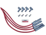 Msd 8.5MM Universal Smart Coil IGN1A High Output Spark Plug Wire Kit Red Igbt. Fixed Price $82.00.