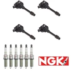 6X Oem Ignition Coil & Ngk Spark Plugs For Nissan Maxima Infiniti 3.5L. Fixed Price $171.13.