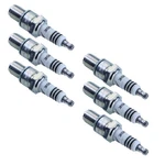 6 Ngk Spark Plug BR8EIX Type 5044 For Aprilia Derbi Gilera Piaggio Vespa. Fixed Price $86.95.