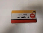Ngk 3579 Spark PLUG-BZ7HS-10 Pack. Fixed Price $40.00.