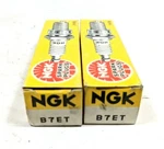 Set Of 2 Spark Plugs Ngk B7ET. Fixed Price $8.99.