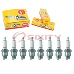 Pcs Ngk Standard Spark Plugs For 1954-1958 Pontiac Star Chief 5.7L 4.7L Zk. Fixed Price $33.21.