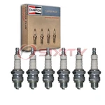 6 Pc Champion Copper Plus Spark Plugs For 1939 Plymouth P7 Roadking Ignition Wl. Fixed Price $25.43.