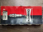 Set Of Nos Champion Copper Plus Resistor Type Spark Plugs #RV8C 121. Fixed Price $21.95.