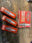Qty New Ngk 5583 R6254E-9 Racing Series Spark Plug. Fixed Price $19.95.