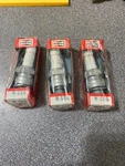 3X (three) N-59G Spark Plugs Champion Snowmobile Motorcycle Gold Palladium Nos. Fixed Price $14.48.
