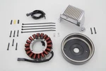Alternator Charging System Kit 50 Amp For Harley-davidson. Fixed Price $523.99.