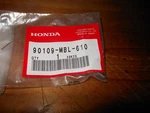Nos Oem Honda GL1800 NSS250 +++ Screw Pan 5X15.5 QTY.2 # 90109-MBL-610. Fixed Price $11.20.