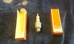 Stock Harley Panhead Shovelhead Nos #3 Spark Plugs P/n 32303-47A. Fixed Price $44.00.