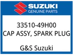 Suzuki Oem Part 33510-49H00 Cap Assy,spark Plug. Fixed Price $54.03.