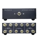 Solupeak P2 2(1)-IN-1(2)-OUT Amplifier Speaker Switcher Selector S.... Fixed Price $77.91.