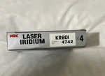 X Genuine Ngk Laser Iridium Spark Plugs Part KR8DI 4742 Fits Ktm 990 Sm-r. Fixed Price $81.02.