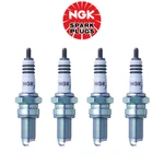 New Set Of 4 Standard Spark Plugs Ngk Iridium Resistor / 6681. Fixed Price $49.29.