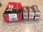 Champion Spark Plugs L-12Y Lot Of 6 Vintage Nos. Fixed Price $14.00.