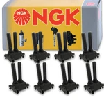 Pc Ngk Ignition Coils For 2011-2019 Ram 1500 5.7L V8 Spark Plug Wire Boot Nh. Fixed Price $289.98.