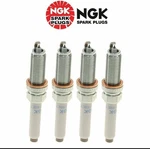 Set Of 4 Pre-gapped Spark Plugs Ngk Laser Iridium Resistor SILZKFR8E7S 92725. Fixed Price $65.00.