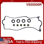 Engine Valve Cover Gasket For 1992-95 Honda Civic Del Sol Si D16Z6 VS50500R. Fixed Price $13.99.