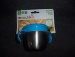 Munchkin Stainless Steel Snack Catcher With Lid, 9 Ounce, Blue, 1 Count (pack.... Fixed Price $16.21.
