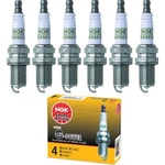 6 Pcs Genuine Oem Ngk G-power Spark Plugs #3381 Set LZTR5AGP. Fixed Price $74.97.