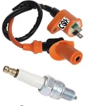 Ignition Coils Spark Plug For Honda Rebel 450 CMX250 1986-1987. Fixed Price $18.99.