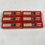 Lot X6 Oem Toyota Spark Plugs W16EXR-U Genuine Parts Vintage Nos Nippondenso. Fixed Price $37.00.