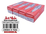Genuine Honda Ngk Spark Plug Set Of 4 CR9EH-9 7502 St Cbr 600 900 1300 Xr. Fixed Price $39.95.