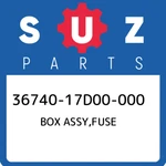 36740-17D00-000 Suzuki Box Assy,fuse 3674017D00000, New Genuine Oem Part. Fixed Price $77.18.
