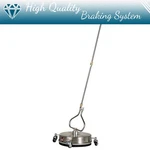 13.7" Pressure Washer Surface Cleaner W/ 4 Wheels Stainless Steel Brand New. Fixed Price $71.24.