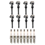 Bosch Ignition Coil Ngk Laser Iridium Spark Plug Kit For LR4 Range Rover V8. Fixed Price $480.95.