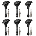 Bdfhyk Ignition Coil Pack UF550 And Iridium Spark Plug 1406 Compatible With Niss. Fixed Price $81.48.