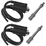 4VR-82320-00-00 Ignition Coil & Cap For Yamaha Star XVS650 Classic 1998-10. Fixed Price $35.00.