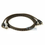 Rockford Fosgate RFI-3 Tt. 2-CHANNEL Twisted Rca Interconnect Signal Cable. Fixed Price $21.99.