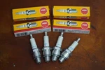 Set Of 4 Ngk Spark Plugs BR5HS 3722. Fixed Price $17.00.