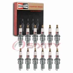 12 Pc Champion Iridium Spark Plugs For 1964-1967 Ferrari 500 Superfast 5.0L Ww. Fixed Price $103.06.
