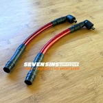 16MM Sportster '94-'03 Harley Suppression Red Flake Ignition Wire Spark Relo. Fixed Price $184.95.