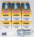 Set Of 6 Ngk 7090 G-power Nickel Performance Spark Plugs BKR5EGP. Fixed Price $28.20.