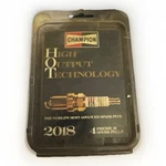 Qty 4 Champion Spark Plugs Gold Palladium #2018, Nos, Nib, Made In Usa. Fixed Price $11.19.