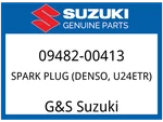 Suzuki Oem Part 09482-00413 Spark Plug (U24ETR). Fixed Price $12.18.