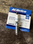 New Genuine Gm Acdelco Iridium Spark Plugs 41-108 Set Of. Fixed Price $38.00.
