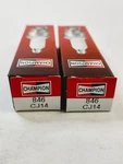 Genuine Champion CJ14 846 Spark Plug Pack Of 2. Fixed Price $8.99.