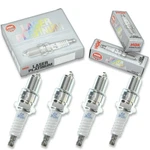 Pcs Ngk Laser Platinum Spark Plugs For 1983-1985 Dodge 600 2.6L L4 Ys. Fixed Price $45.85.
